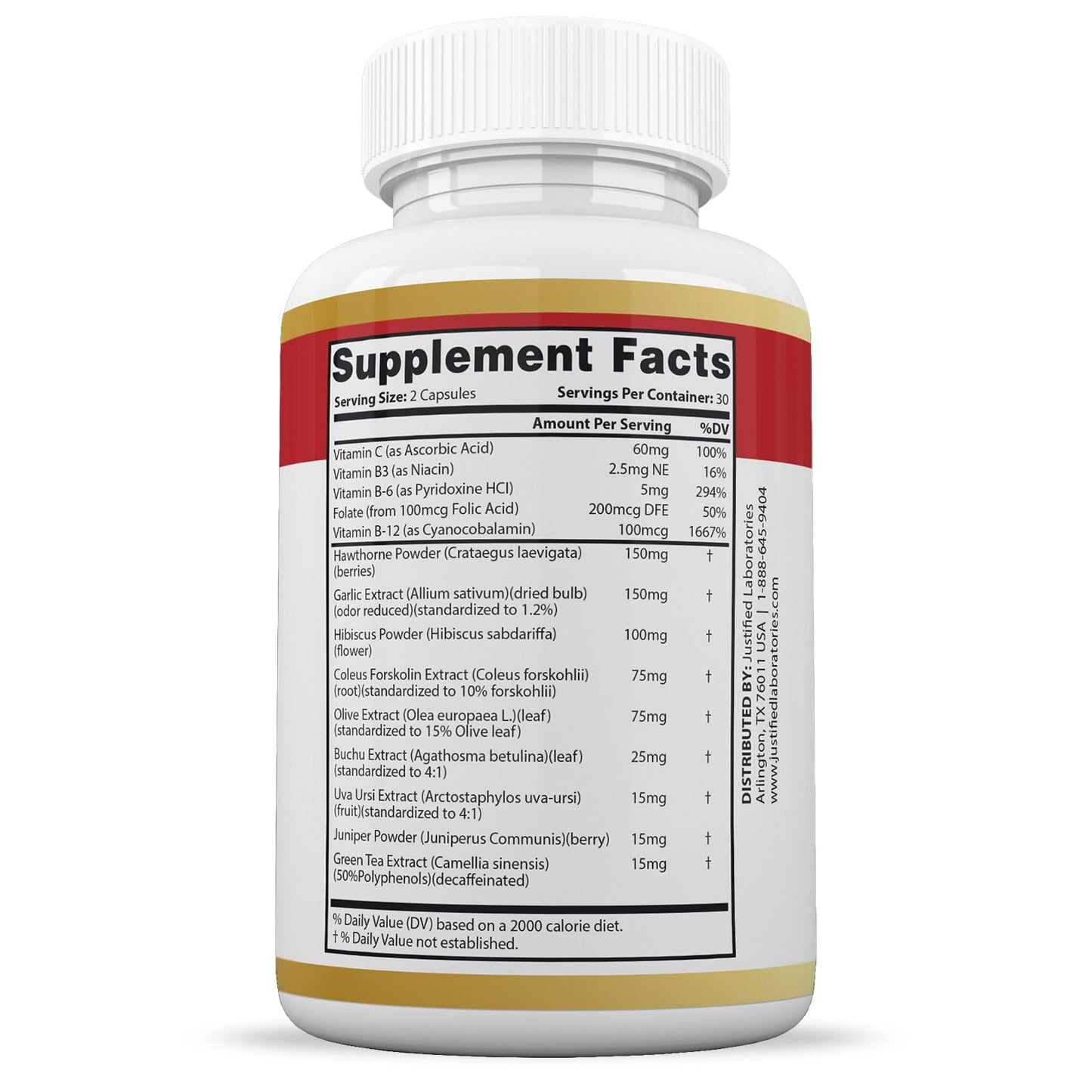 (2 Pack) Blood Balance Advanced Formula 688MG Supplement Pills 120 Capsules Justified LaboratoriesBuy Supplements Australia
