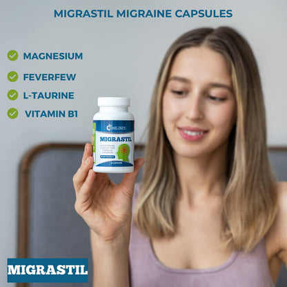 Migraine Stick & Migrastil Migraine Relief Capsules Bundle Basic VigorBuy Supplements Australia