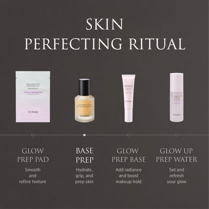 YUNJAC Base Prep Korean Primer (1.35 fl oz) – Silicone-Free Grip Makeup Base, Serum Texture for Radiant Skin, Long-Lasting Glow with Rice Ferment, Ceramide, Niacinamide, Squalane YUNJACBuy Supplements Australia
