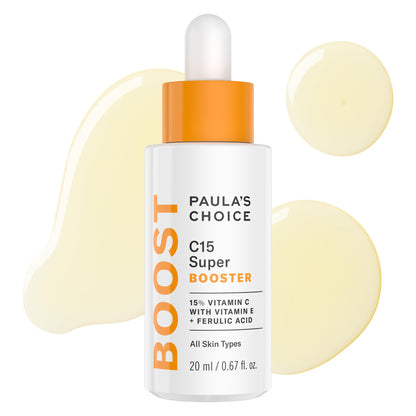 Paula's Choice BOOST C15 Super Booster, 15% Vitamin C Serum for Face, Face Serum with Vitamin E & Ferulic Acid