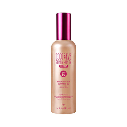 Coco & Eve Body Highlighter SPF 50 – Shimmer Sunscreen, Broad Spectrum Sun Protection, Lightweight Serum-Like Lotion with Pearlescent Minerals & Vitamin E for Hydrated & Glowing Skin, 5.07 Fl Oz Coco & Eve buy supplements Au