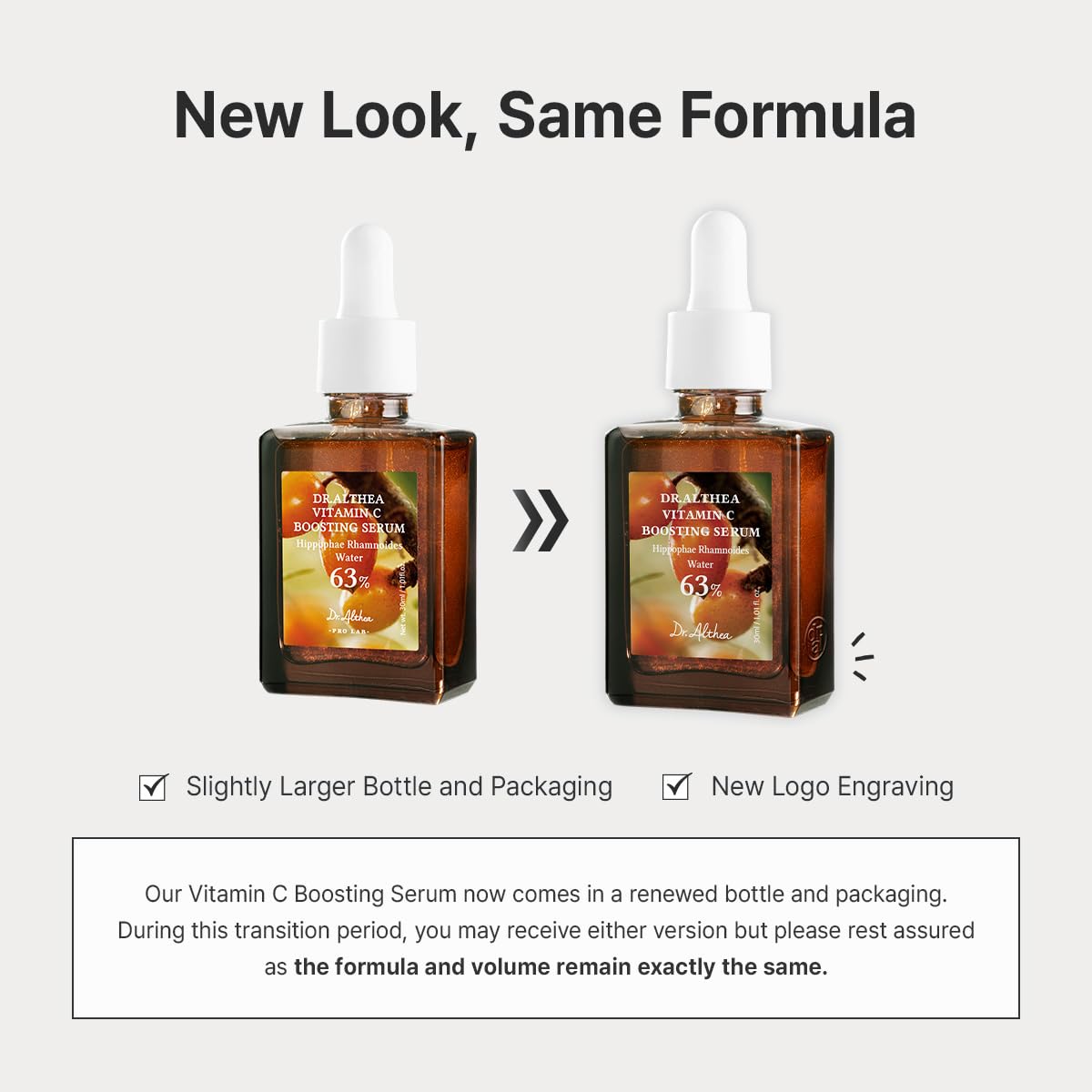 Dr.Althea Vitamin C Boosting Serum | Daily Facial Serum with TRANEXAMIC ACID for All Skin Types | Helps Remove Dark Spots & Uneven Skin Tone | Korean Vegan Skin Care