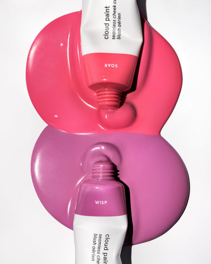 Glossier Cloud Paint Seamless Cheek Color 10ml (Wisp - a soft lilac.) GlossierBuy Supplements Australia