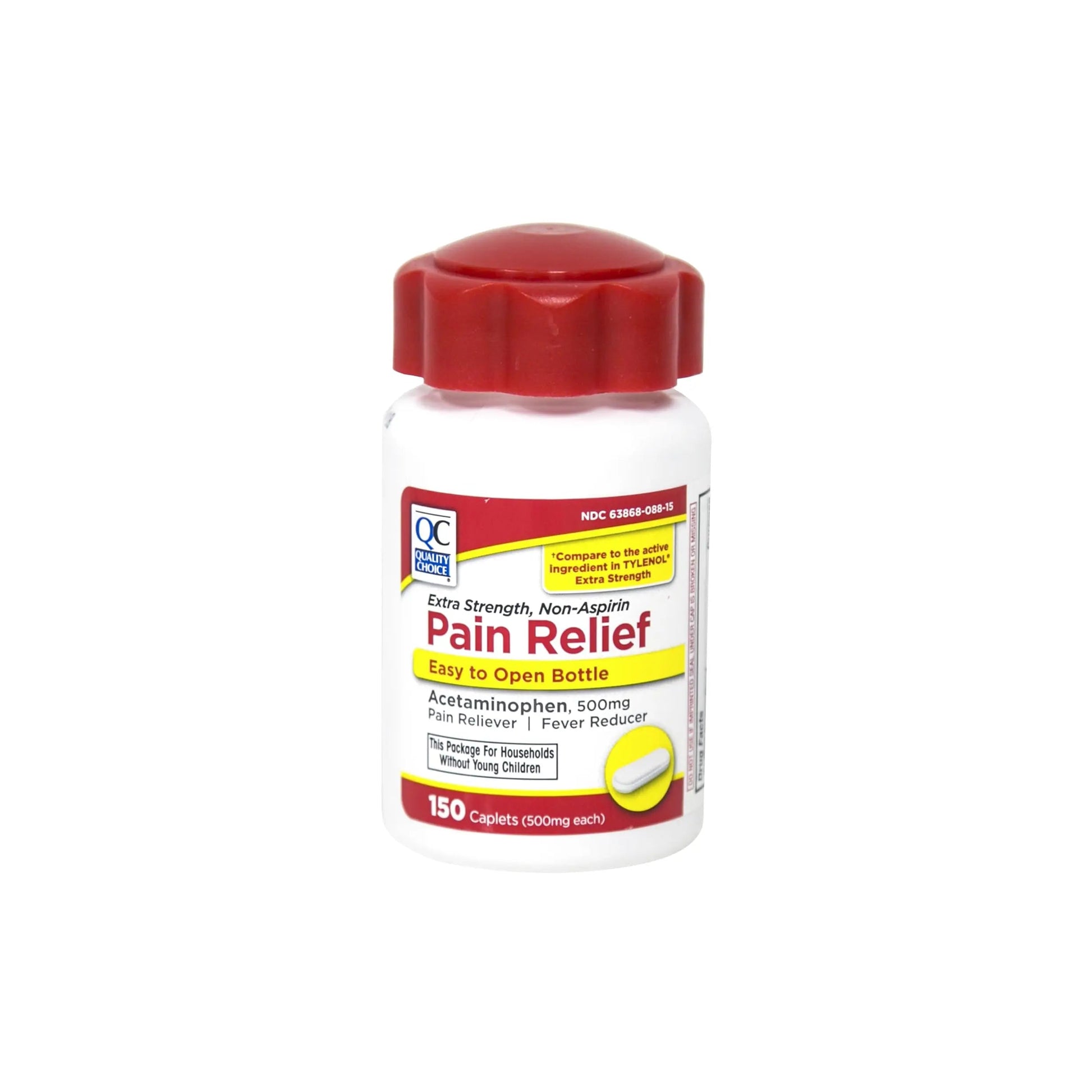 Quality Choice Easy Open Extra Strength Pain Relief, Acetaminophen 500mg Extra Strength, Pain Reliever and Fever Reducer for Headache, Backache, Toothache and Muscle Aches, 150 Count Bottle. Quality ChoiceBuy Supplements Australia