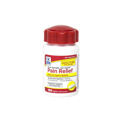 Quality Choice Easy Open Extra Strength Pain Relief, Acetaminophen 500mg Extra Strength, Pain Reliever and Fever Reducer for Headache, Backache, Toothache and Muscle Aches, 150 Count Bottle. Quality ChoiceBuy Supplements Australia