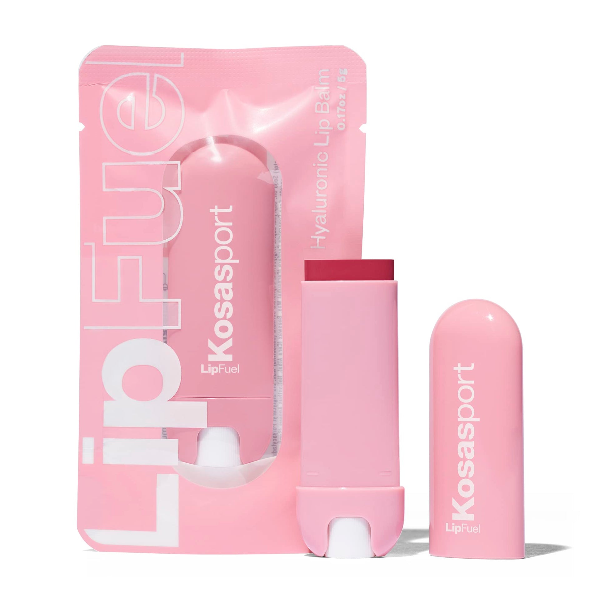 Kosas Lipfuel Hyaluronic Active Sport Lip Balm - Hydrates, Energizes and Protects - Natural Lip Treatment and Care (Rush) KosasBuy Supplements Australia