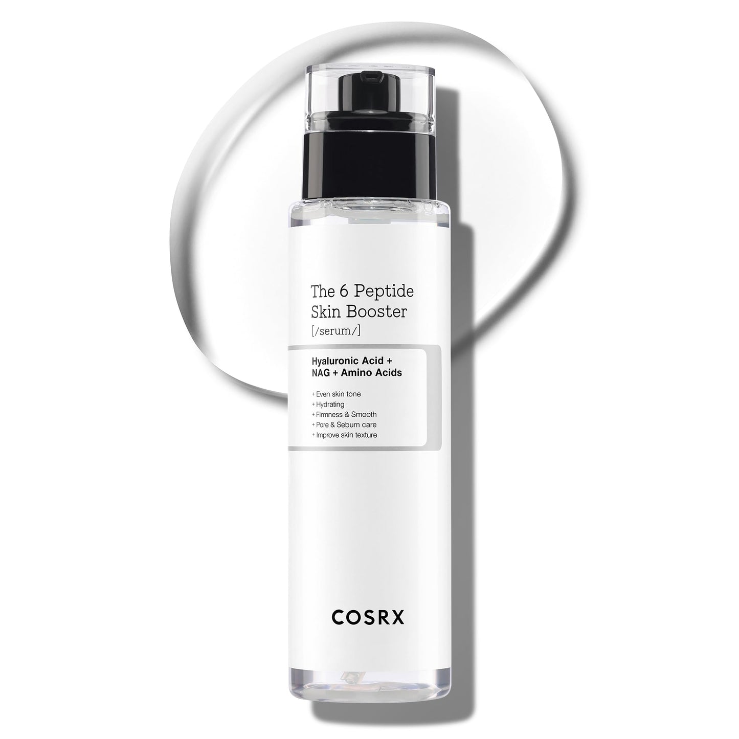 COSRX 6X Peptide Collagen Booster Toner Serum with Copper Peptides, Niacinamide & Hyaluronic Acid Skin Renewal Boosting