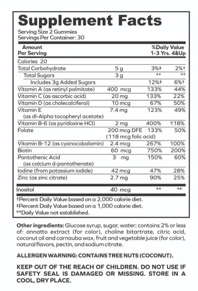 envitamin Kids Multivitamin Gummies envitamin