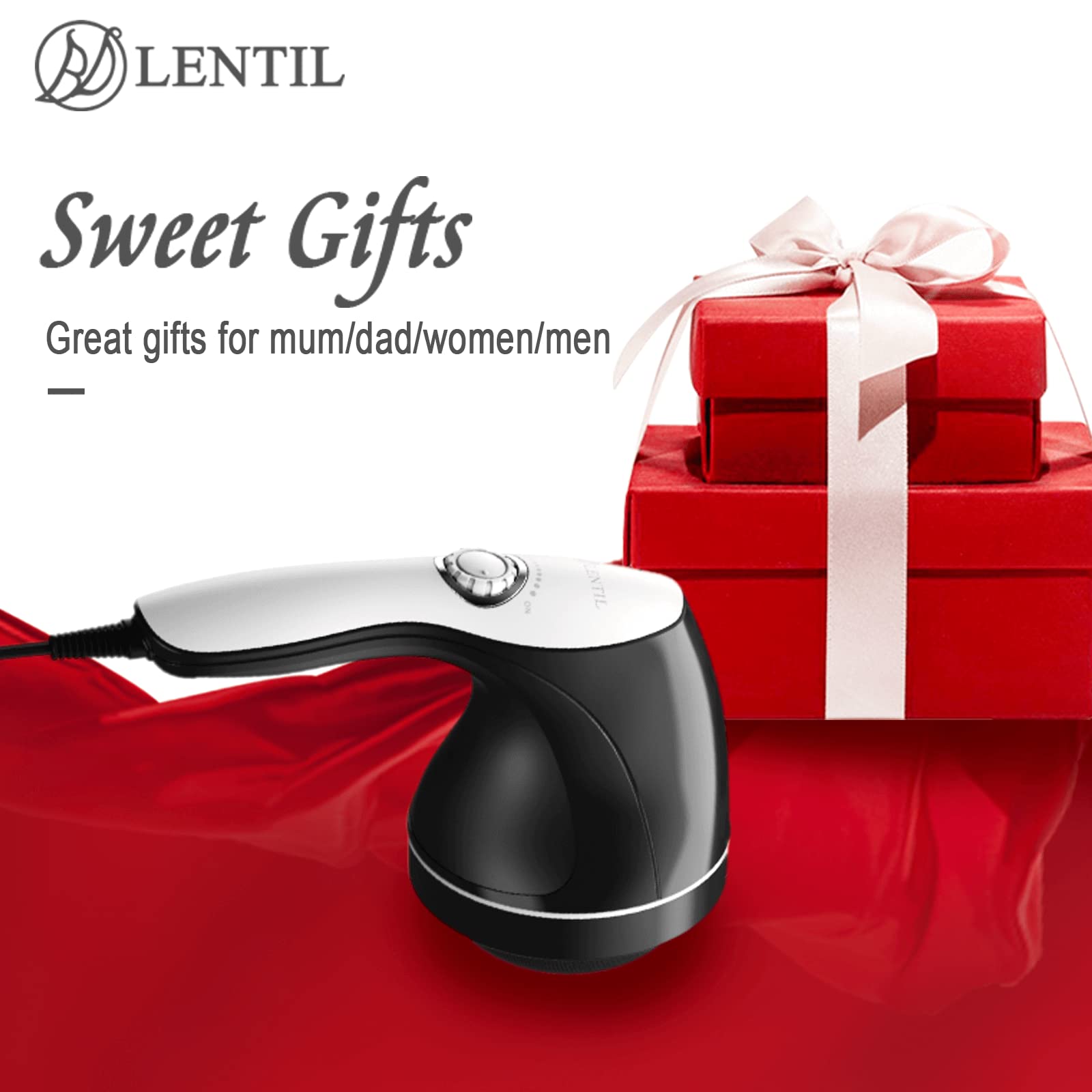 BDLENTIL Cellulite Massager Handheld, Body Sculpting Machine, Massage Lymphatic Stomach Abdomen Arm Belly Fat with 8 Massage Heads;Suitable in Gym Office Home Travel, Ideal Gifts for Women Man BDLENTIL buy supplements Au