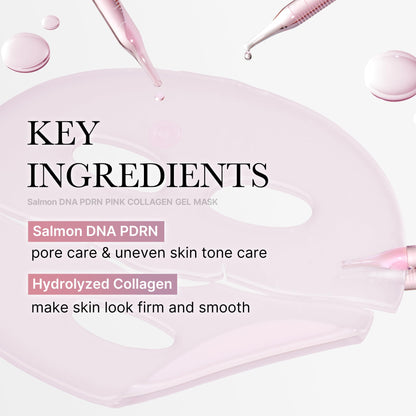 medicube Jelly Gel Mask with Salmon DNA PDRN Pink Collagen | Overnight Face Mask