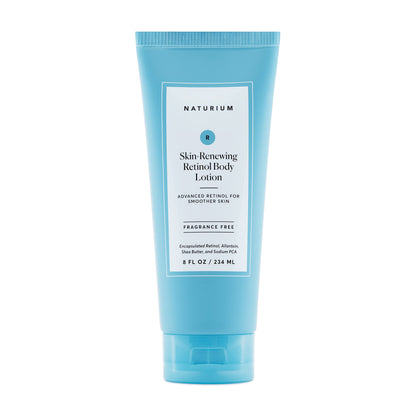 Naturium Skin-Renewing Retinol Body Lotion, Advanced Firming Anti-Aging Skin Care, with Encapsulated Retinol & Shea Butter, 8 oz