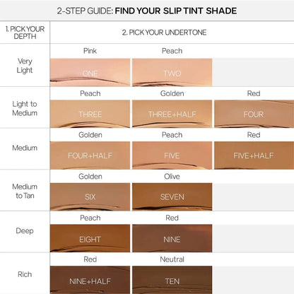 Saie Slip Tint Tinted Moisturizer with SPF 35 - Light Coverage, Glowy Skin Tint & Mineral Sunscreen for Face with Hydrating Hyaluronic Acid - Summer Makeup Essential - Shade Three (1.35 oz) SaieBuy Supplements Australia
