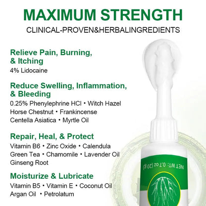 vamy Herbal Hemorrhoid Cream, Hemorrhoid Treatment and Hemorrhoids Cream with Lidocaine 4% and Phenylephrine HCI for Fast Relief of Pain, Swelling, Itching, Burning, Hemorrhoidal Treatment. 2 pc vamyBuy Supplements Australia