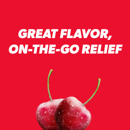 HALLS Minis Cherry Flavor Sugar Free Cough Drops, 48 Drops