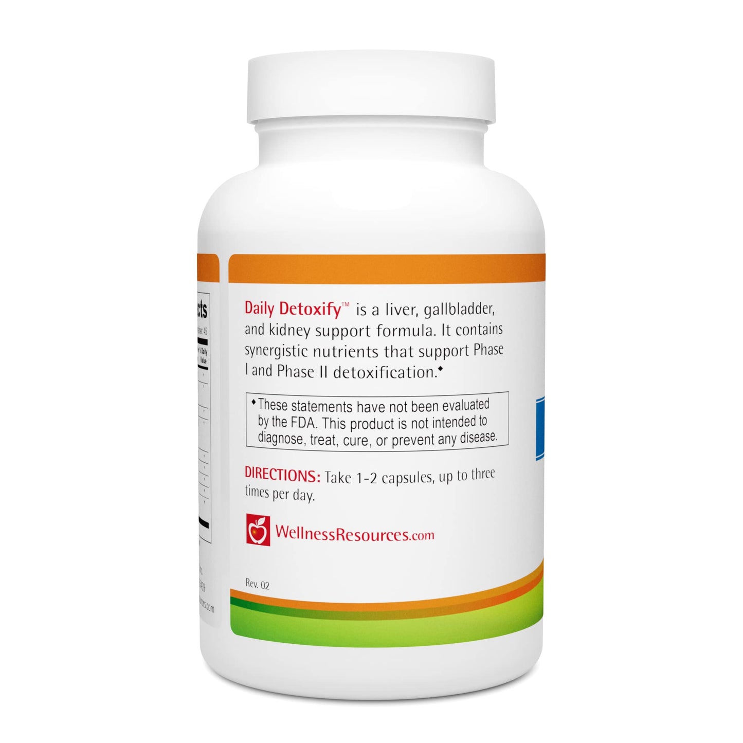 Wellness Resources Daily Detoxify with Silymarin, Dandelion, RA Lipoic Acid, NAC, Chlorella and More for Liver Support and Comprehensive Detoxification (90 Capsules) Wellness Resources buy supplements Au