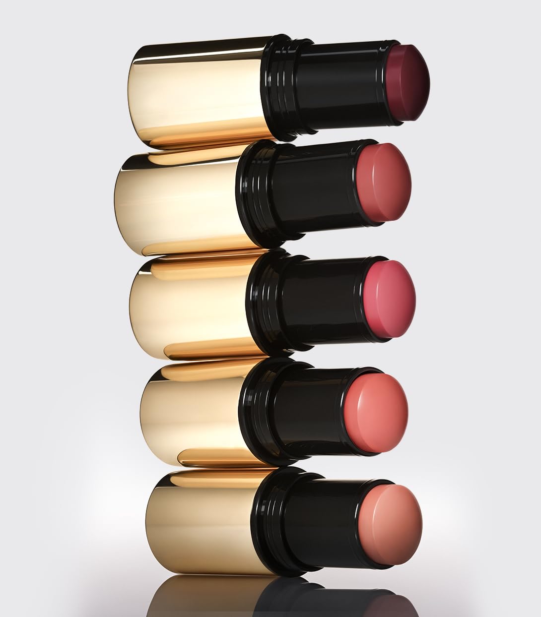 MAKE Beauty Cream Stroke Cream Blush Stick for Cheeks - Vibrant yet Natural Soft Matte Finish - Shade Rouge Moon, Berry Plum Blush Makeup MAKEBuy Supplements Australia