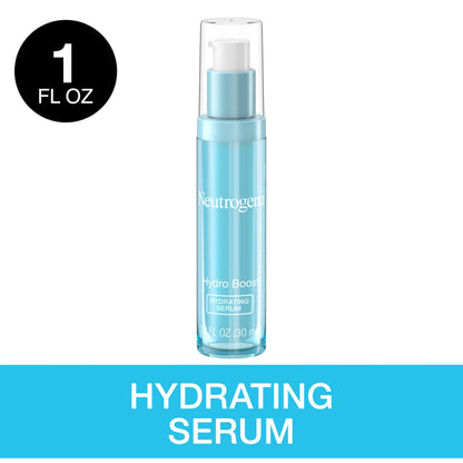 Neutrogena Hydro Boost Hydrating Hyaluronic Acid Face & Neck Serum, Fast-Absorbing