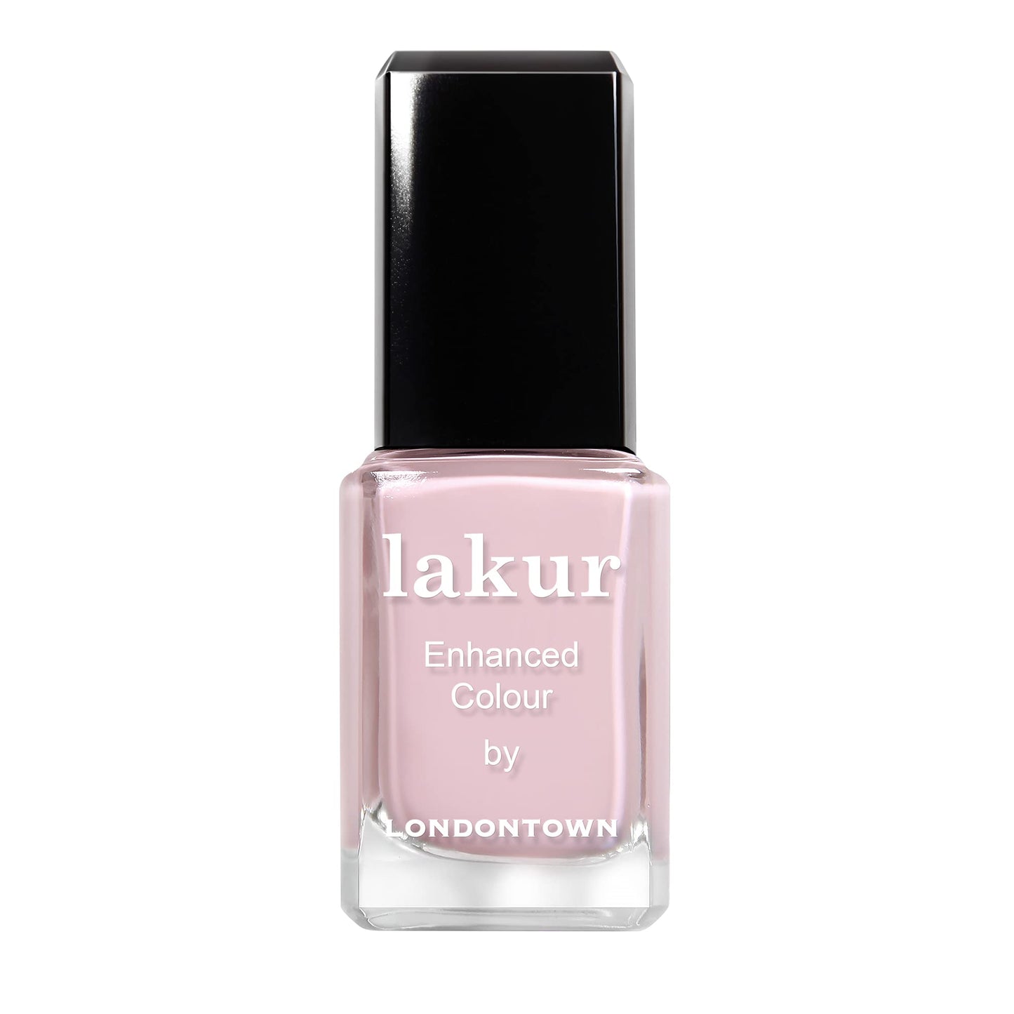 LONDONTOWN Lakur Nail Polish – Pink & Purple Shades, Rosewater, 0.4 Fl Oz, Long-Lasting, Streak-Free, Chip-Resistant | 21+ Free Non-Toxic Vegan Nail Color, Strengthens & Hydrates Nails