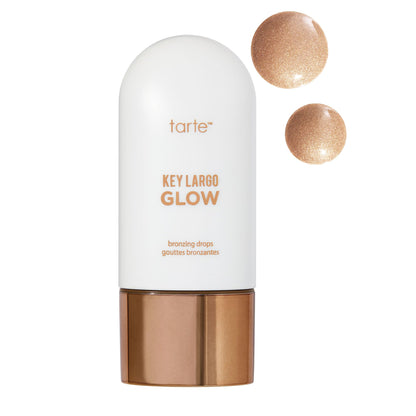tarte key largo glow bronzing drops – Luminous Serum-Infused Liquid Bronzer with Vitamin E for Sun-Kissed Radiant Lightweight Hydration, Cruelty-Free, full size, champagne glow tarteBuy Supplements Australia