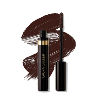 LAURA GELLER NEW YORK Kajal Longwear Mascara, Brown - Lengthening, Defining, Curling, Buildable Formula Eye Makeup - Natural Look for Everyday LAURA GELLER NEW YORKBuy Supplements Australia