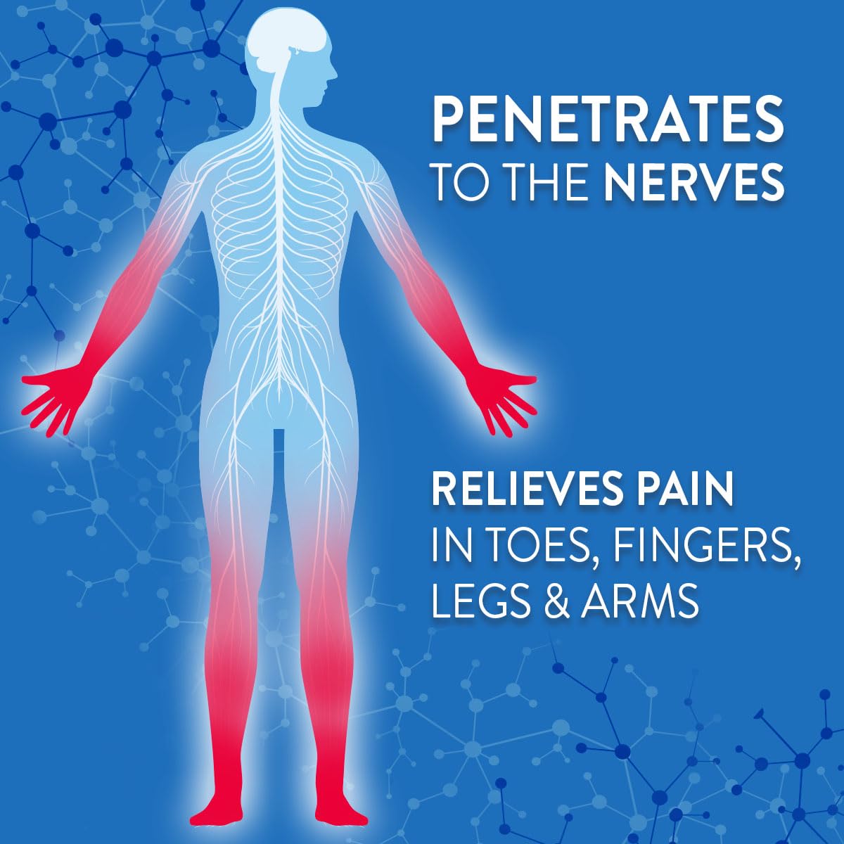 Nervive Pain Relieving Roll On, Lidocaine Roll On, Nervive Pain Relief, Lidocaine Topical, Foot Pain, Leg Pain, Hand Pain, Max Strength Formula, 4.6oz NerviveBuy Supplements Australia