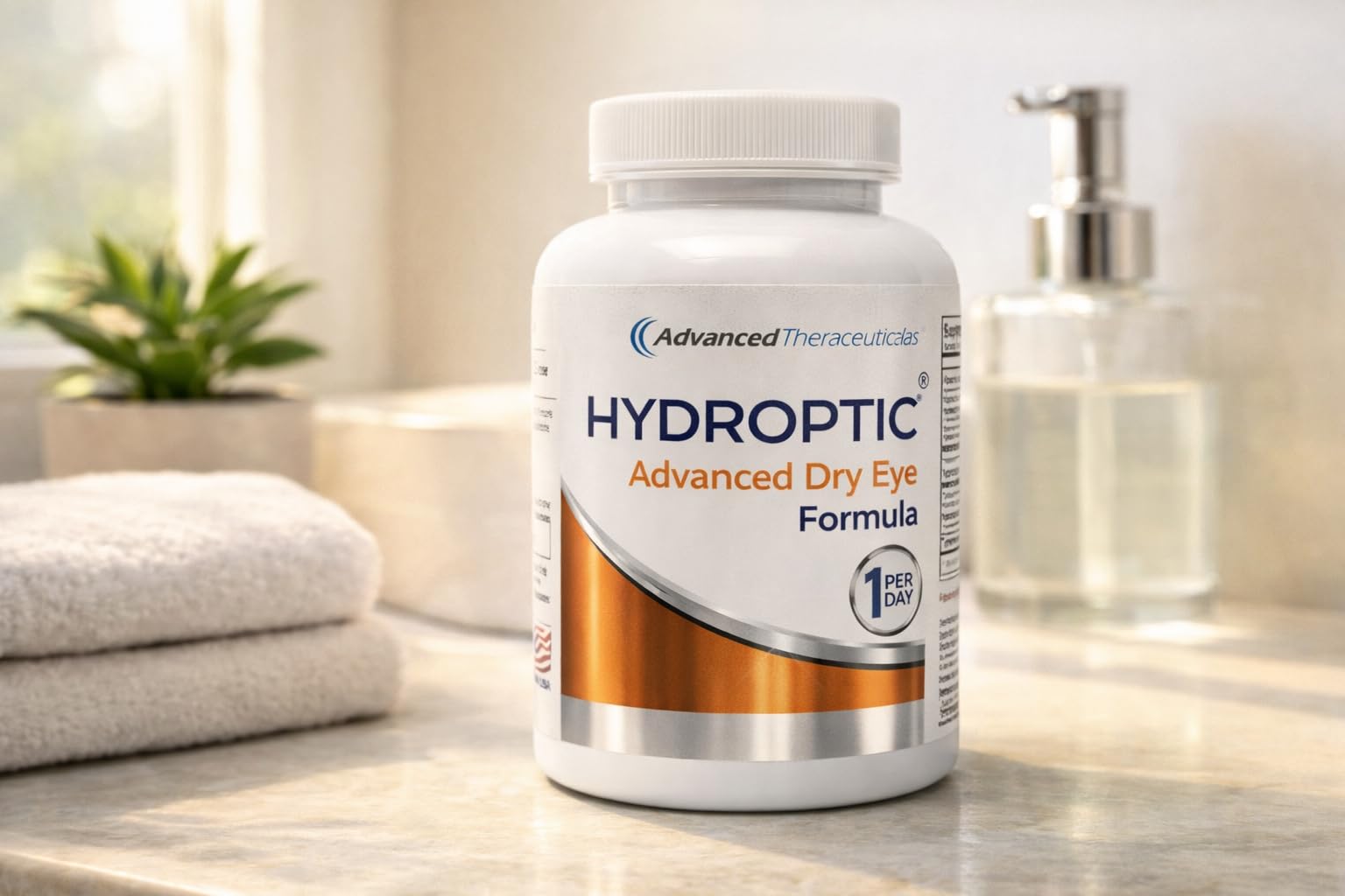 Hydroptic Advanced Dry Eye Formula (One-Per-Day) 180 Day Supply ADVANCED THERACEUTICALSBuy Supplements Australia