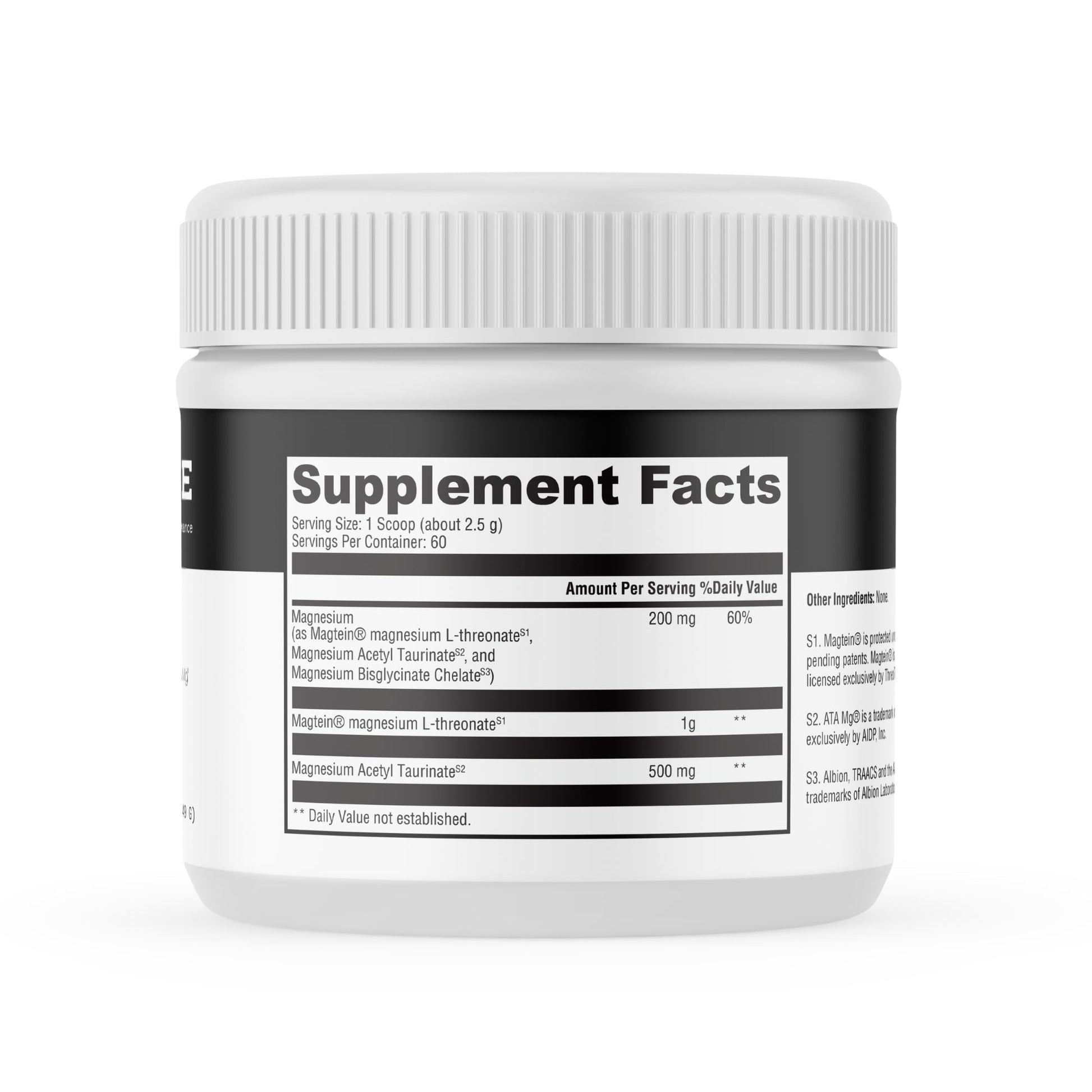 MYOXCIENCE Brain Mag | Magnesium L-Threonate Magtein & Magnesium Glycinate Powder (Unflavored) (60 Servings) MYOXCIENCE buy supplements Au