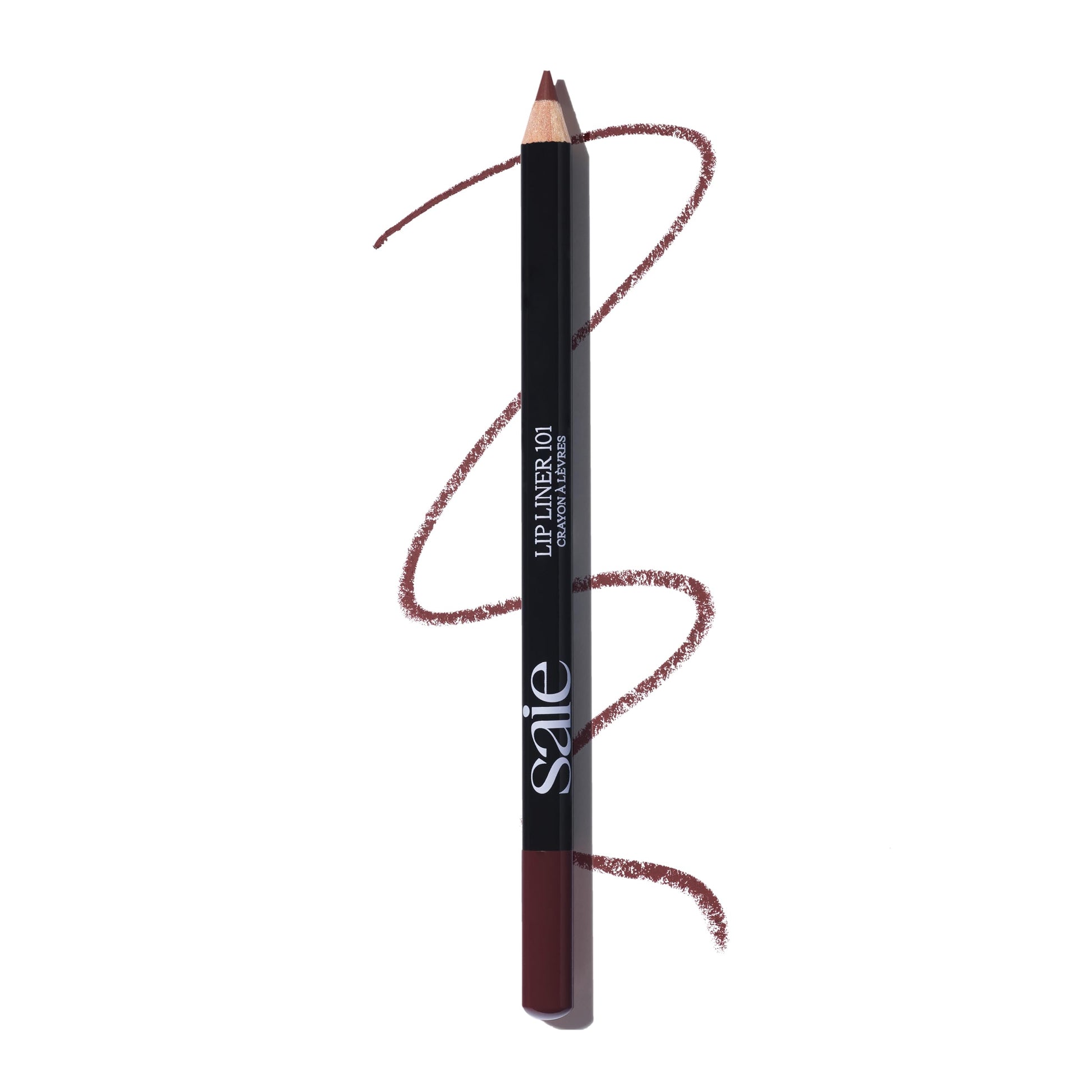 Saie Lip Liner 101 - Lip Pencil Made with a Creamy, Soft Matte Formula for a Naturally Framed or Fully Filled Look - Supercharged with Shea Butter & Jojoba Oil - Tease (.05 oz) SaieBuy Supplements Australia
