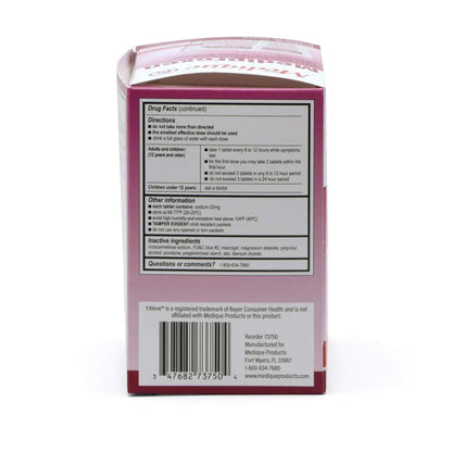 Medique @ Home Mediproxen Compare Active Ingredient to Aleve 50 x 1 (Child Resistant Packaging), White (73750) MediqueBuy Supplements Australia