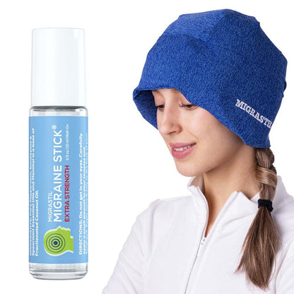 Basic Vigor Migrastil Extra Strength Migraine Stick & MigraFreeze Hat Bundle Basic VigorBuy Supplements Australia