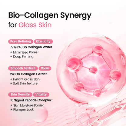 BIODANCE Collagen Peptides Jelly Serum Mist, Hydrating Face Mist, Plumping, Anti-Aging