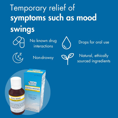 Guna Mood Natural Homeopathic Relaxation Aid - 1 Ounce