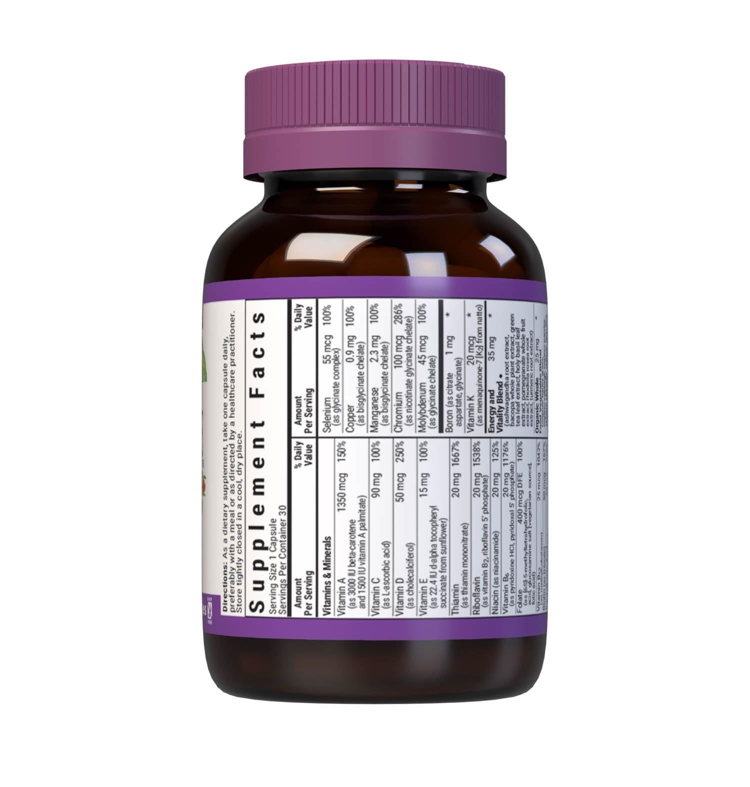 Bluebonnet Maxi One Iron Caplets, 30 Count (743715001107) BlueBonnetBuy Supplements Australia
