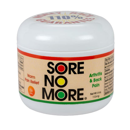 Sore No More Warm Arthritis Pain Relief Cream – Targeted Reliever for Back, Neck, Hands & Feet – Soothing & Fast-Acting Formula for Aches and Pains – Non-Greasy with Orange Aroma – 4 oz Sore No MoreBuy Supplements Australia