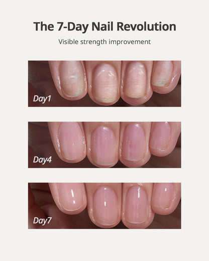 BTArtboxnails Naillush Nail Strengthener & Growth - Repair Damaged Nails, Strengthen Weak & Thin Nails, Extra Strong Nail Growth Treatment