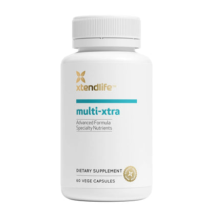 Xtendlife Multi-Xtra Multivitamin for Immune, Heart & Energy Support - 40+ Bioavailable Vitamins, Minerals, Antioxidants & Herbs Xtendlife