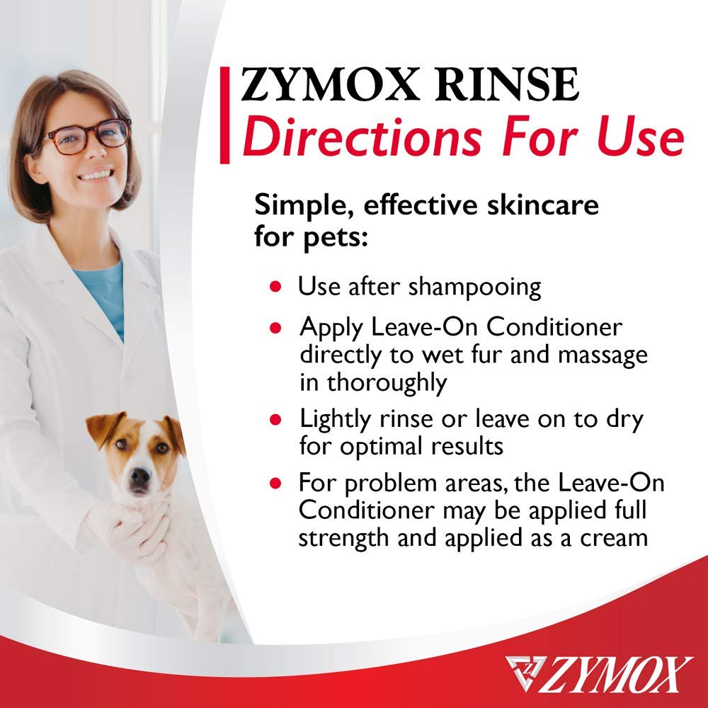 Zymox Leave On Conditioner for Pets, 12 fl oz Pet King Brands buy supplements Au