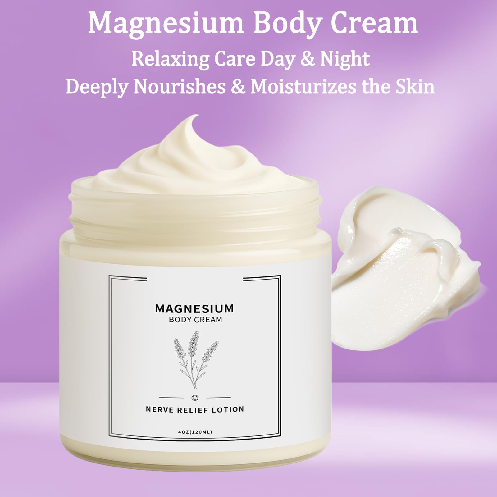 Neuropathy Cream | Nerve Relief Lotion for Feet, Legs & Hands | Magnesium Chloride with Aloe Vera Extract | Non-Greasy Formula for Day & Night Use | Thoughtful Gift for Mama, Dad, Men & Women (1) DFTLUUEBuy Supplements Australia