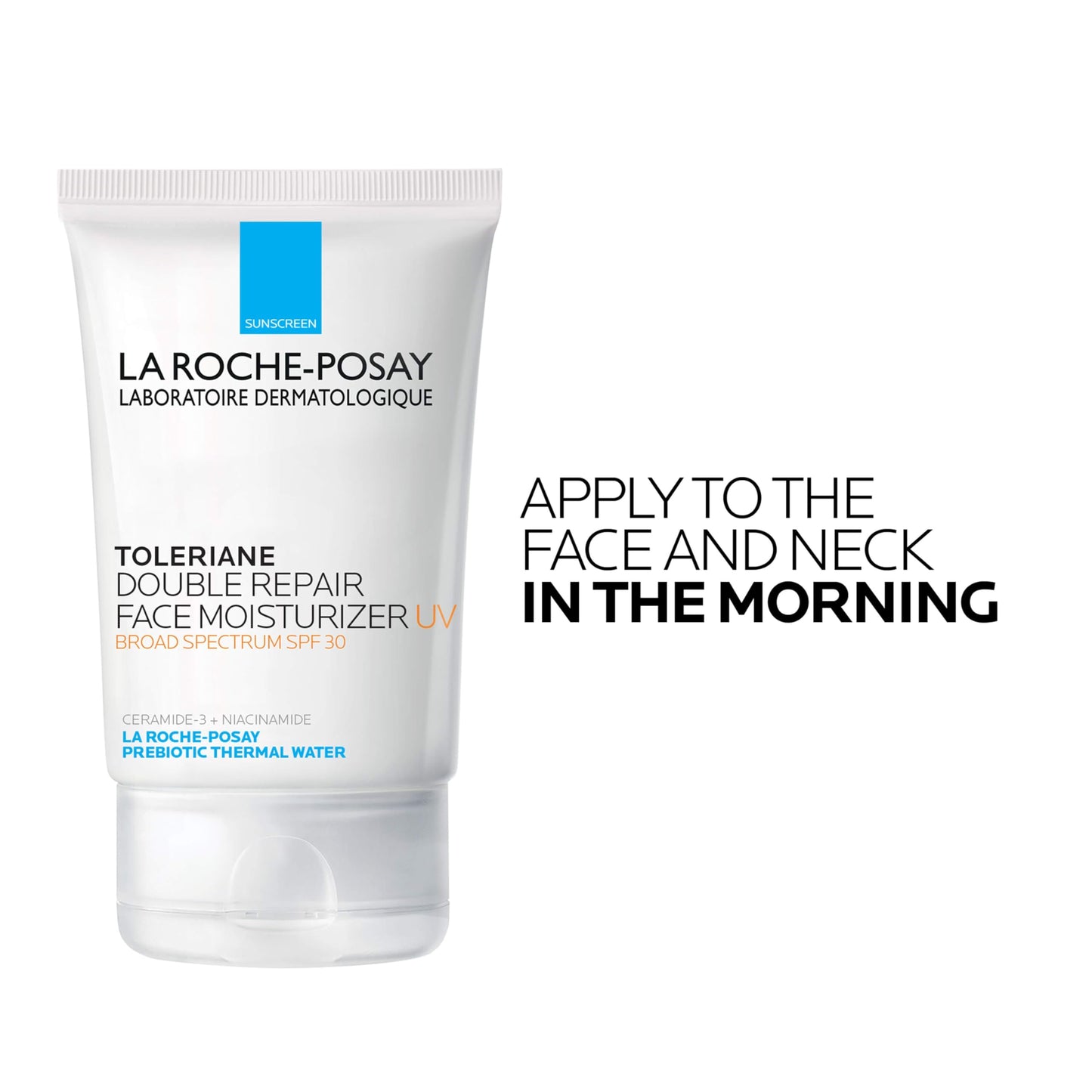 La Roche-Posay Toleriane Double Repair UV SPF Moisturizer for Face, Daily Facial Moisturizer with Sunscreen SPF 30