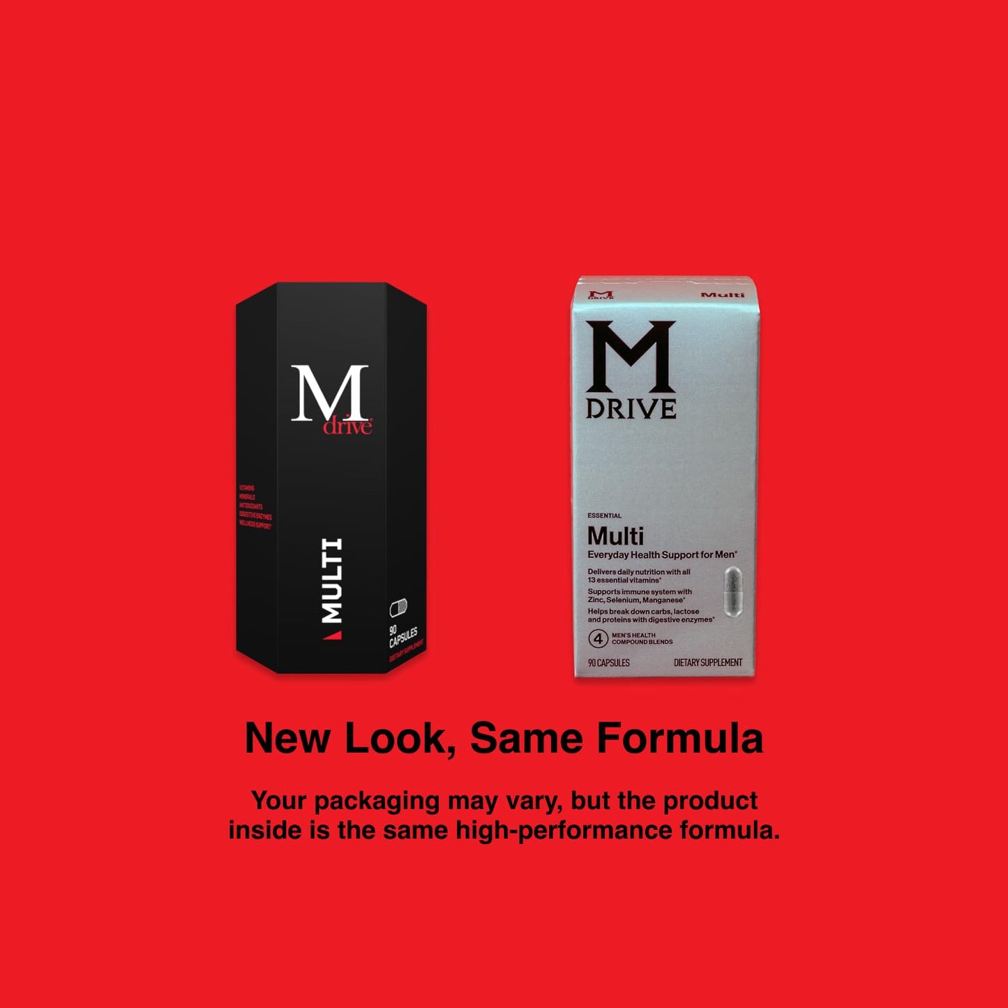 Mdrive Elite Multi - Natural Energy, Strength, Stress Relief, Lean Muscle, Immune Health Support from Zinc, Selenium, Manganese & Vitamin D, Enzymes for Digestive Support Mdrive buy supplements Au