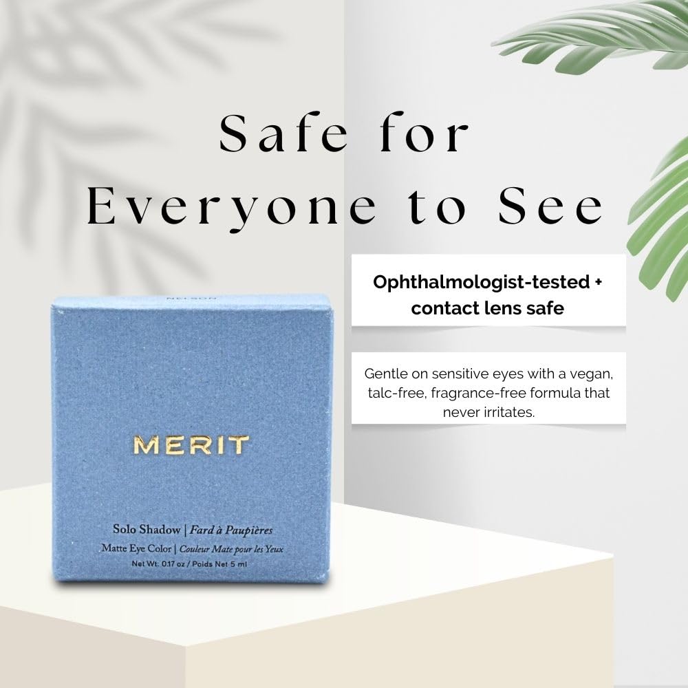MERIT Solo Shadow Cream-to-Powder Soft Matte Eyeshadow Vachetta MeritBuy Supplements Australia