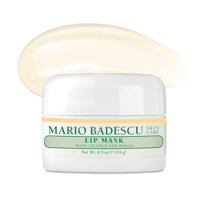 Mario Badescu Lip Mask with Coconut and Mango for All Skin Types, Overnight Lip Treatment Enriched With Skin Softening Coconut Oil, Sunflower Seed Oil and Hydrating Shea Butter, 0.5 Ounces Mario BadescuBuy Supplements Australia