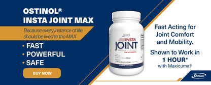 Ostinol Insta Joint Maximum Strength – Advanced Joint Support Capsules with Cyplexinol®, Maxicuma®, ApresFlex® & Boswellia – Supports Cartilage, Flexibility & Mobility – 72 Capsules ZYCAL buy supplements Au