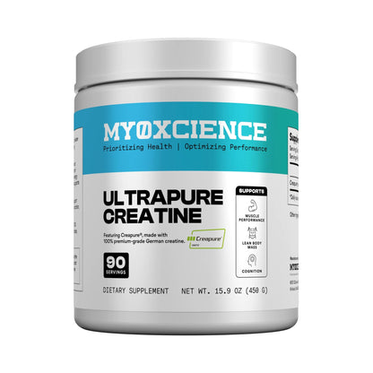 MYOXCIENCE Creapure® Creatine | 5 Grams German Creatine Monohydrate Per Serving | Supports Muscle Performance, Lean Body Mass, & Cognition (90 Serving Jar) MYOXCIENCE buy supplements Au