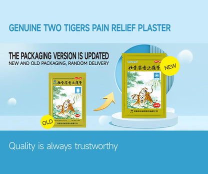 ciwoll Pain Relief Medicated Plaster of Strong Bone 20 Plasters - Natural Soothing Formula with Musk for Muscle, Joint, Back and Sports Pain | 10 Patches×2 Pouches ciwollBuy Supplements Australia