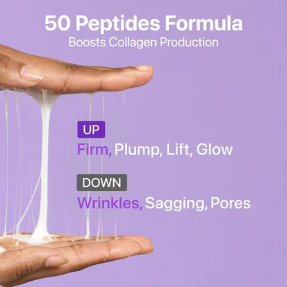 numbuzin No.9 NAD+ Peptide Lifting Serum for Face and Body, Firming & Wrinkles, 50 Peptide Essence for Sagging Skin, Fine Lines & Elasticity