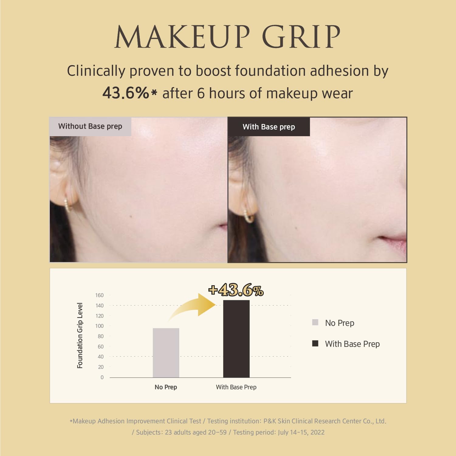 YUNJAC Base Prep Korean Primer (1.35 fl oz) – Silicone-Free Grip Makeup Base, Serum Texture for Radiant Skin, Long-Lasting Glow with Rice Ferment, Ceramide, Niacinamide, Squalane YUNJACBuy Supplements Australia