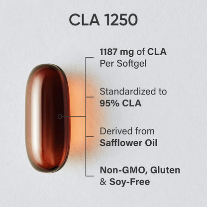 Sports Research CLA - 1250mg with Active Conjugated Linoleic Acid for Men and Women | Non-GMO, Soy & Gluten Free - 95% (180 Softgels)… Sports Research buy supplements Au
