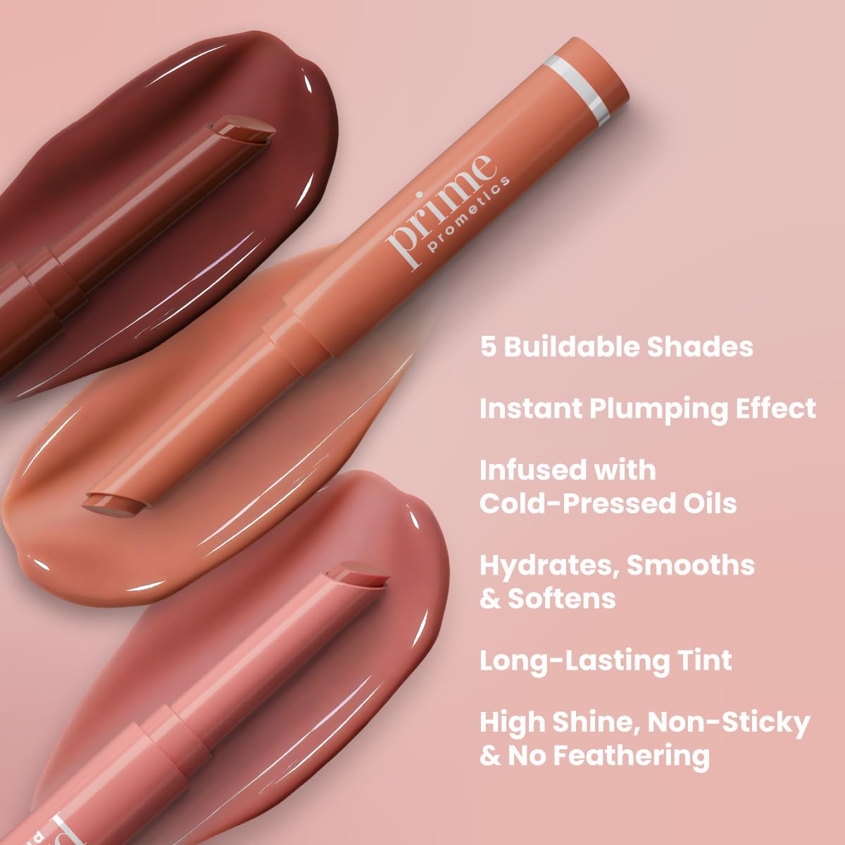 PrimeLip Plumping Lip Balm NEW (Soft Petal) PRIME PROMETICSBuy Supplements Australia