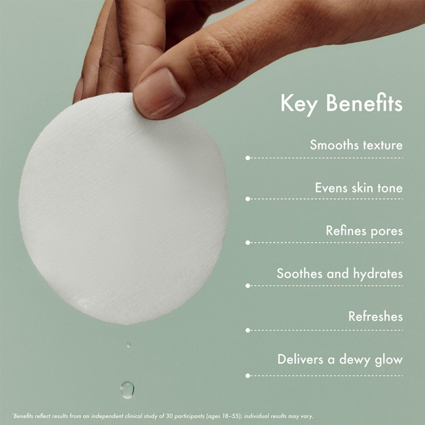 Summer Fridays Gentle Reset Daily Exfoliating Pads - Face Exfoliator with AHAs + PHAs to Smooth Texture + Even Skin - Formulated in Korea - Soothing + Hydrating Toner Pads - Vegan (30 Count) Summer Fridays buy supplements Au